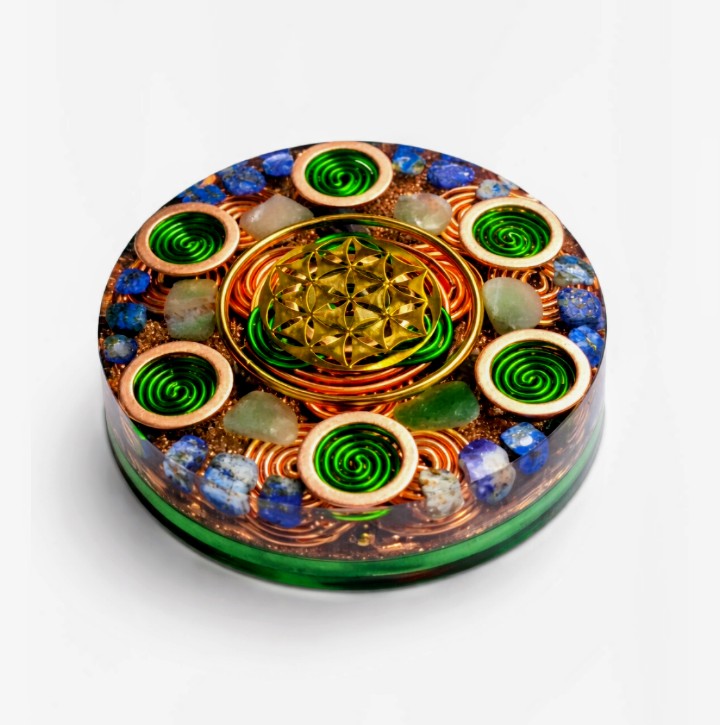 Flower of Life Orgone coaster