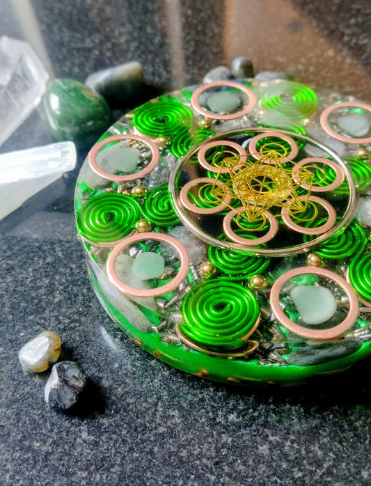 Metatron Orgone coaster